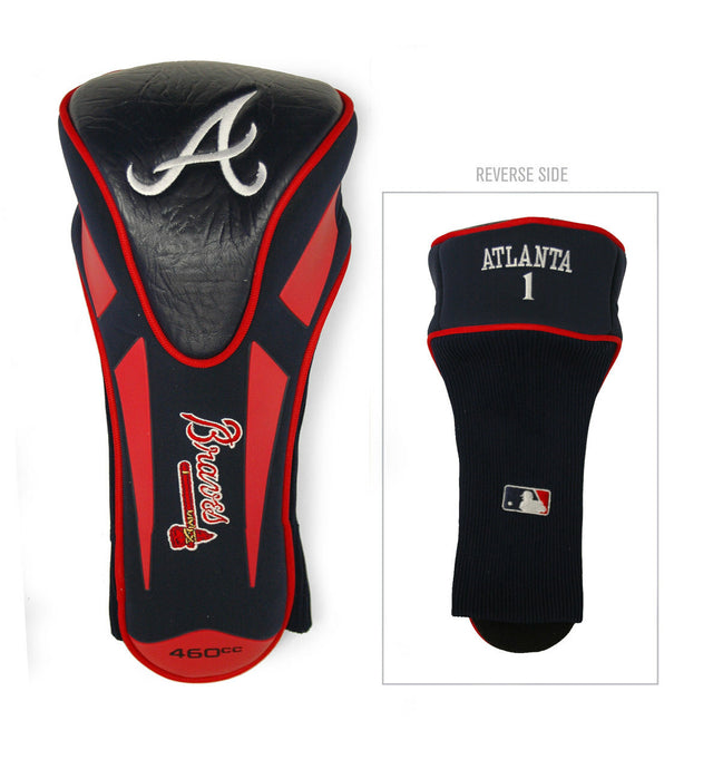 Funda para palos de golf de los Atlanta Braves, tamaño jumbo, con una sola punta