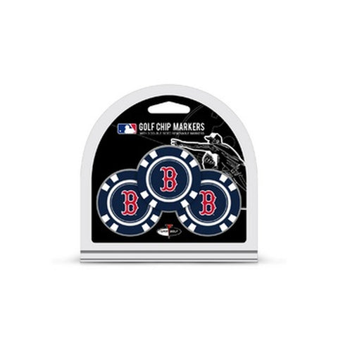 Boston Red Sox Golf Chip with Marker 3 Pack
