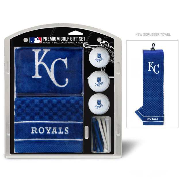 Juego de regalo de golf de los Kansas City Royals con toalla bordada