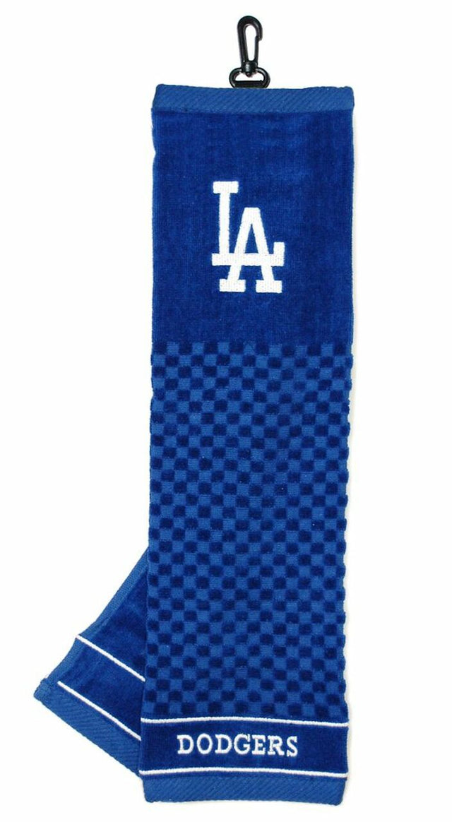 Toalla de golf de Los Angeles Dodgers bordada de 16 x 22 pulgadas