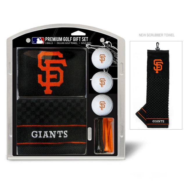Set de regalo de golf de los San Francisco Giants con toalla bordada