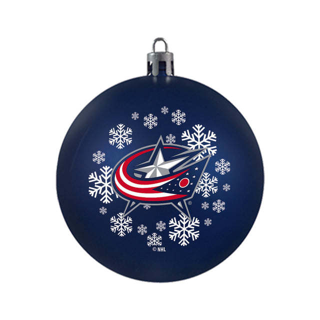 Adorno de bola irrompible de los Columbus Blue Jackets