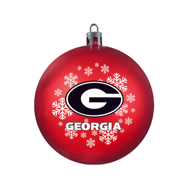 Georgia Bulldogs Ornament Shatterproof Ball
