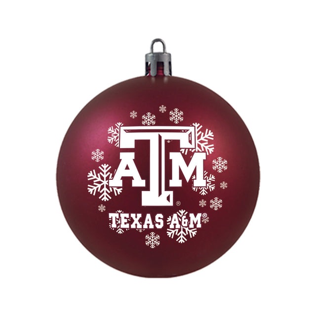 Texas A&M Aggies Ornament Shatterproof Ball
