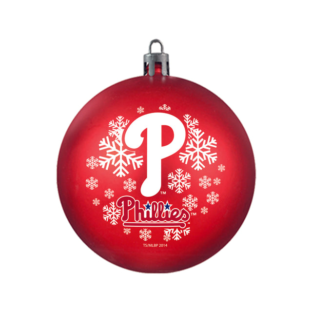 Philadelphia Phillies Ornament Shatterproof Ball