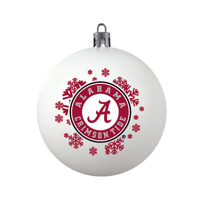 Adorno de bola irrompible de Alabama Crimson Tide