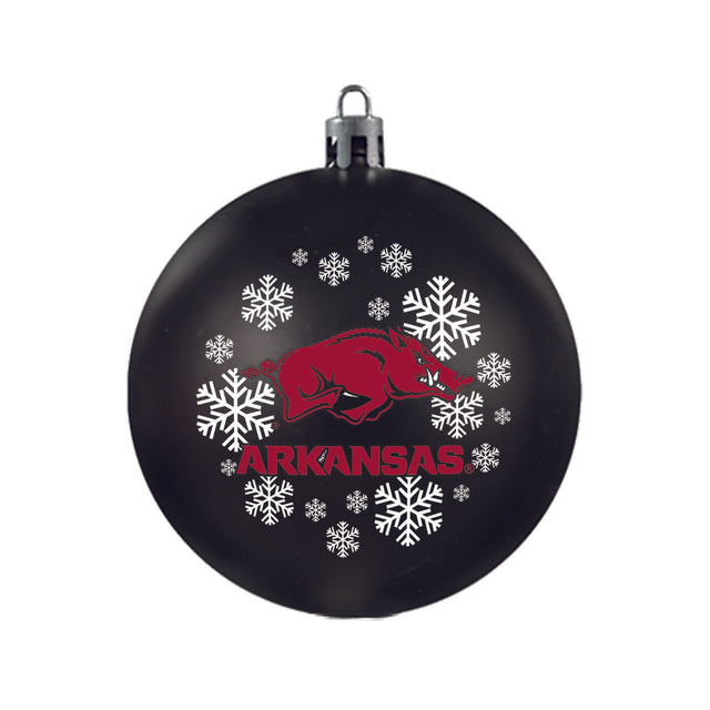 Arkansas Razorbacks Ornament Shatterproof Ball