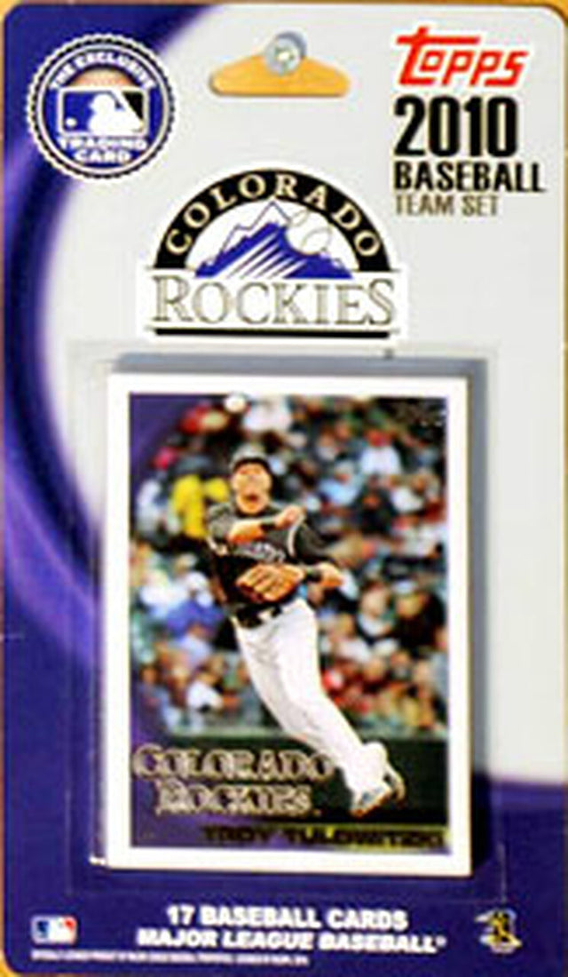 Conjunto de equipos Topps de Colorado Rockies 2010