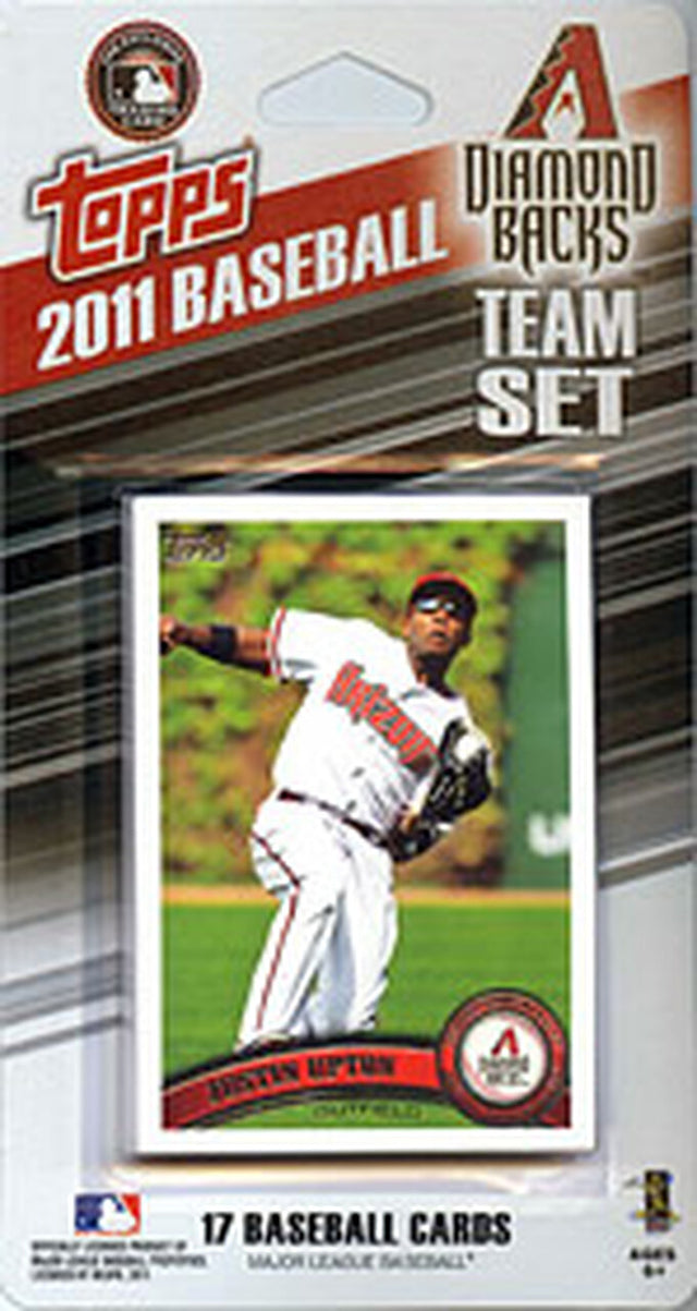 Colección de equipos Topps 2011 de los Diamondbacks de Arizona