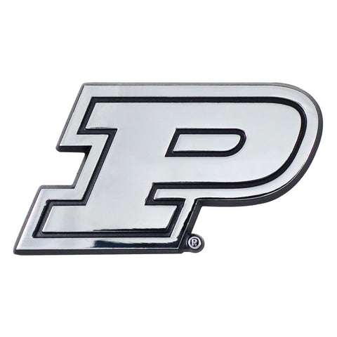 ~Purdue Boilermakers Auto Emblem Premium Metal Chrome Special Order~ backorder