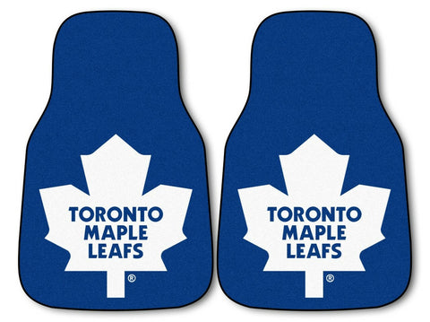 ~Toronto Maple Leafs Car Mats Printed Carpet 2 Piece Set - Special Order~ backorder