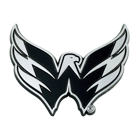 ~Washington Capitals Auto Emblem Premium Metal Chrome Special Order~ backorder