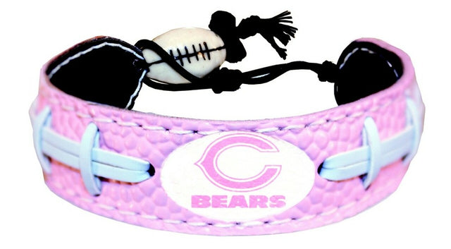 Chicago Bears Bracelet Pink Football CO