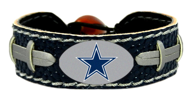 Pulsera de los Dallas Cowboys con el color del equipo de fútbol