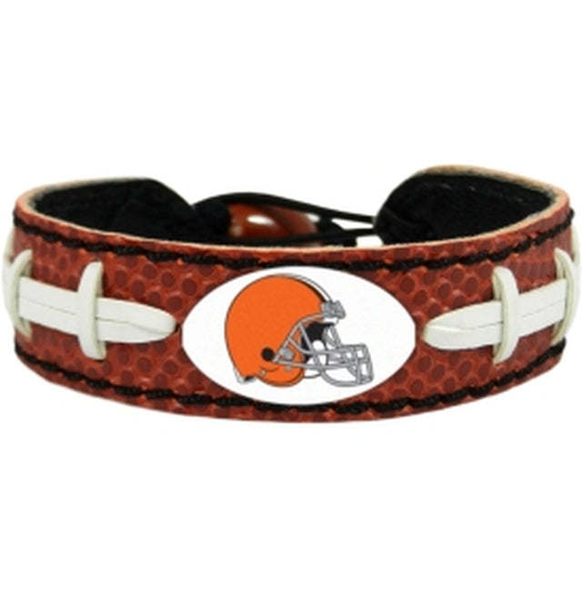 Pulsera alternativa clásica de fútbol de los Cleveland Browns