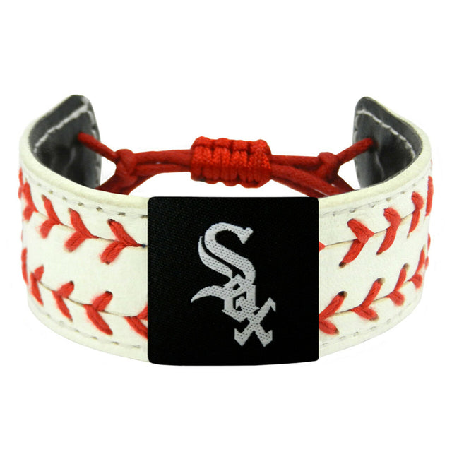 Brazalete clásico de los Chicago White Sox de dos costuras CO