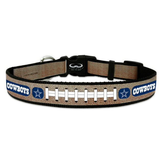 Collar reflectante para mascotas de los Dallas Cowboys, tamaño mediano
