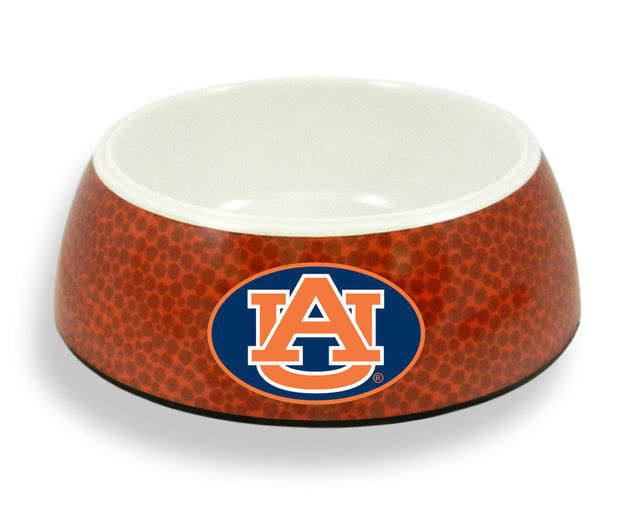 Tazón de fuente clásico de fútbol para mascotas de los Auburn Tigers