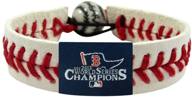 Boston Red Sox Bracelet Classic Baseball 2013 World Series Champ CO