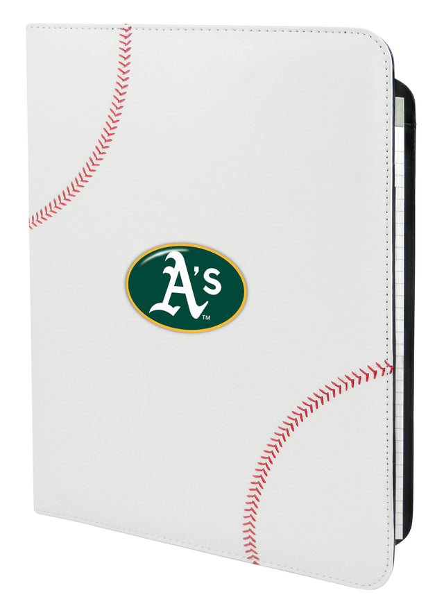 Cartera de béisbol clásica de Oakland Athletics: 8,5 x 11 pulgadas