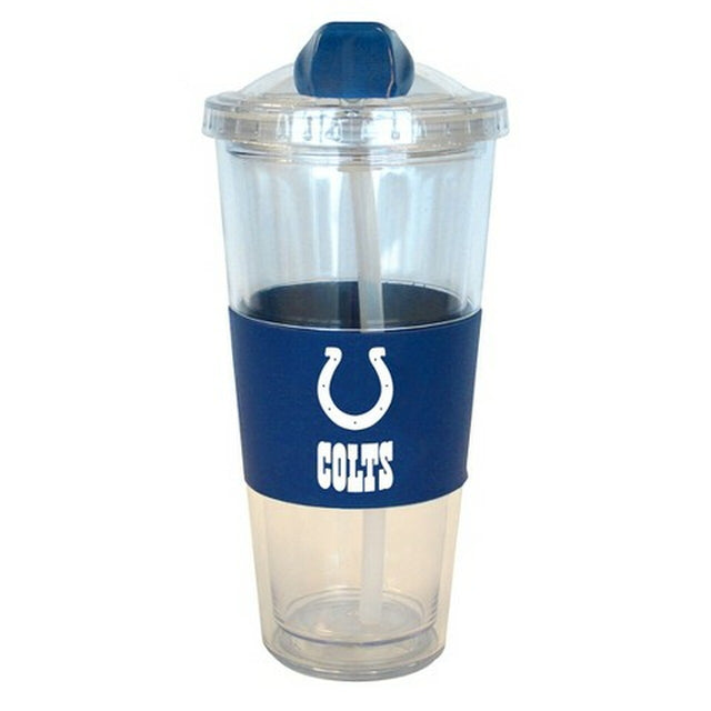 Indianapolis Colts Tumbler No Spill Straw Style