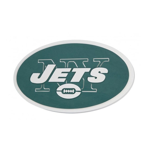 Logotipo de espuma 3D firmado por los New York Jets