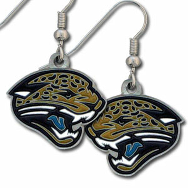 Pendientes colgantes de los Jacksonville Jaguars