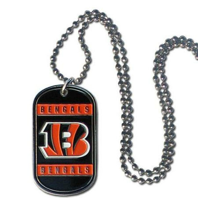 Etiqueta de collar de los Cincinnati Bengals