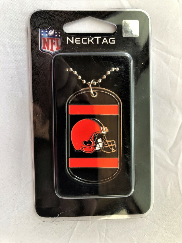Etiqueta de collar estilo Cleveland Browns