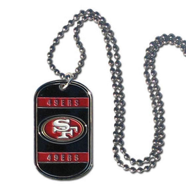 Collar con etiqueta de los San Francisco 49ers