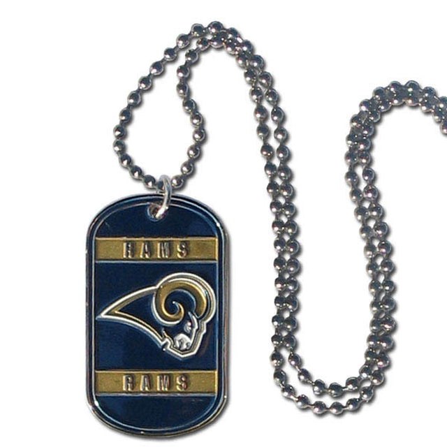 Collar con etiqueta de Los Angeles Rams