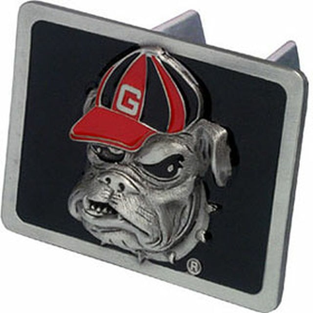 Georgia Bulldogs Trailer Hitch Cover - Bulldog Style