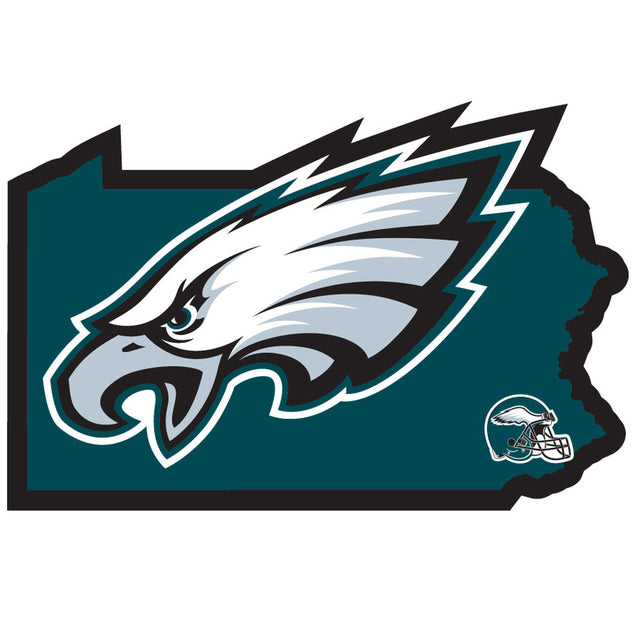 Calcomanía de orgullo del estado natal de los Philadelphia Eagles