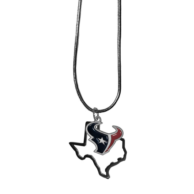Houston Texans Necklace State Charm