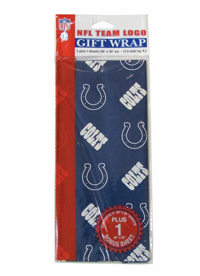 Papel de regalo de los Indianapolis Colts
