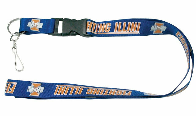 Cordón de Illinois Fighting Illini: Breakaway con llavero