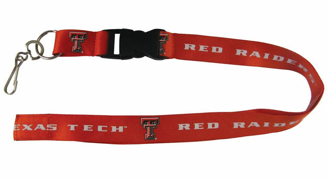 Texas Tech Red Raiders Lanyard - Breakaway with Key Ring