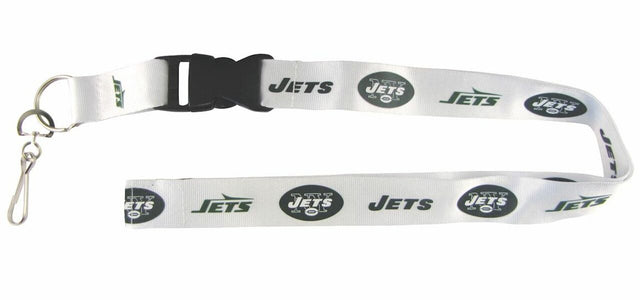 Cordón de los New York Jets con llavero, estilo retro