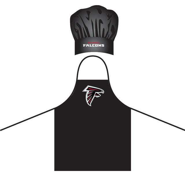 Conjunto de delantal y gorro de chef alternativo de los Atlanta Falcons
