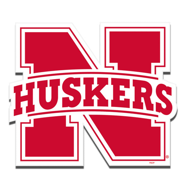 Nebraska Cornhuskers Magnet Car Style 12" N Logo Design