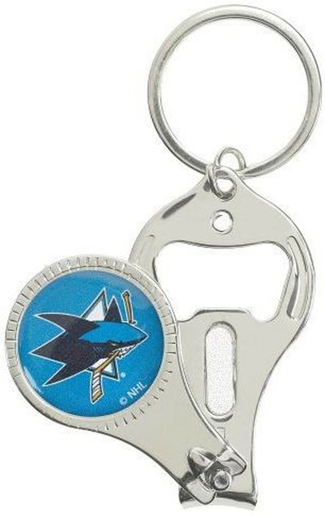 San Jose Sharks Keychain Multi-Function