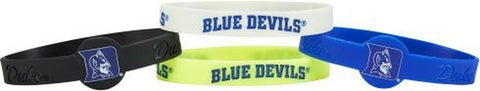 ~Duke Blue Devils Bracelets - 4 Pack Silicone - Special Order~ backorder