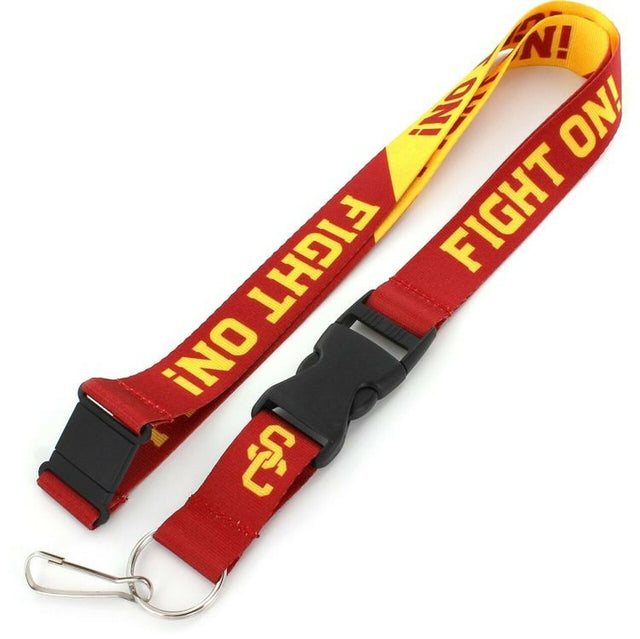 USC Trojans Lanyard Breakaway Style Slogan Design