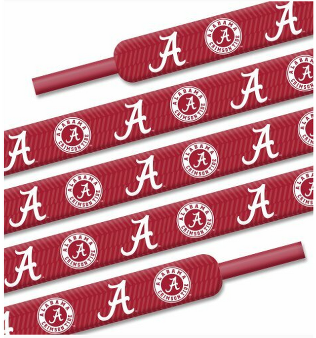 Cordones para zapatos Alabama Crimson Tide de 54"