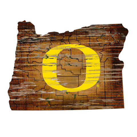 ~Oregon Ducks Wood Sign - State Wall Art - Special Order~ backorder