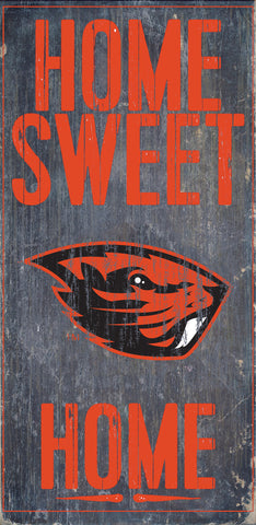 ~Oregon State Beavers Wood Sign - Home Sweet Home 6x12 - Special Order~ backorder