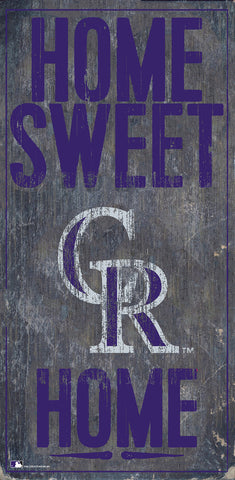 ~Colorado Rockies Sign Wood 6x12 Home Sweet Home Design Special Order~ backorder