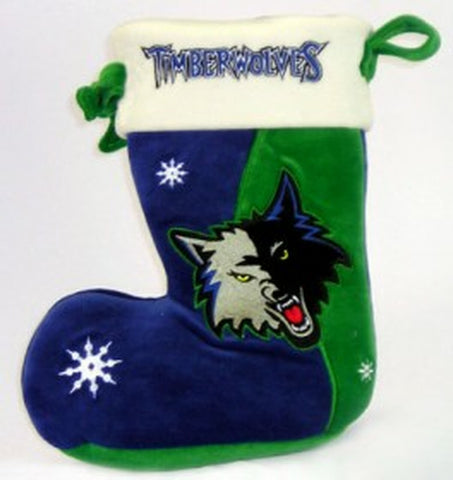 Minnesota Timberwolves 10" Holiday Stocking CO