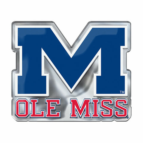 Mississippi Rebels Auto Emblem Color Alternate Logo - Special Order