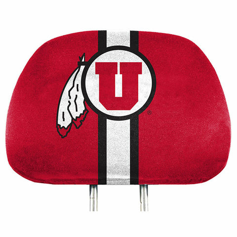 ~Utah Utes Headrest Covers Full Printed Style - Special Order~ backorder